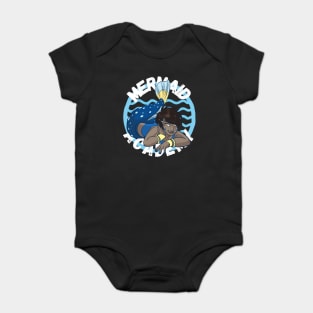 Mermaid Academy Black Mermaid Perfect Gift for Mermaid and Siren lovers Representation is Important Baby Bodysuit